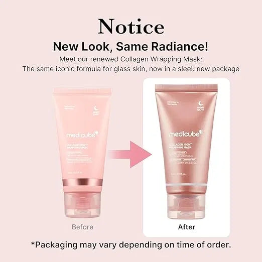 Medicube Collagen Overnight Wrapping Peel Off Facial Mask (Pack of 1)